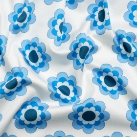 Mood Exclusive Fun with Flowers Stretch Cotton Sateen Mood Exclusive Fun with Flowers Stretch Cotton Sateen