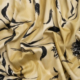 Mood Exclusive Beige Dandelion Draft Brushed Cotton Woven Mood Exclusive Beige Dandelion Draft Brushed Cotton Woven