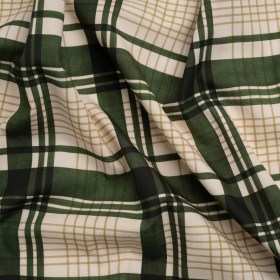Mood Exclusive Green Parting Glass Cotton Poplin Mood Exclusive Green Parting Glass Cotton Poplin