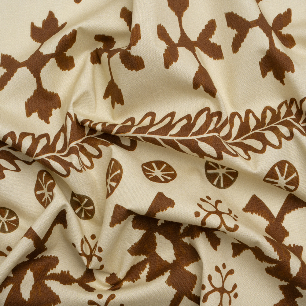 Mood Exclusive Pine Needlework Stretch Cotton Poplin Mood Exclusive Pine Needlework Stretch Cotton Poplin