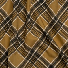 Mood Exclusive Brown Argyle Anyone Cotton Poplin Mood Exclusive Brown Argyle Anyone Cotton Poplin