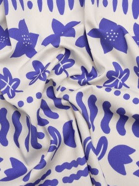 Stretch Cotton Twill Print – Blue Cartoon Objects Stripes – Mood Exclusive Star Anise Stretch Cotton Twill Print – Blue Cartoon Objects Stripes – Mood Exclusive Star Anise