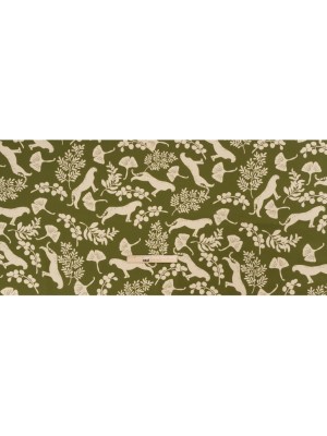 Stretch Cotton Twill Print – Green Big Cats and Leaves – Mood Exclusive Stoic Seer Stretch Cotton Twill Print – Green Big Cats and Leaves – Mood Exclusive Stoic Seer