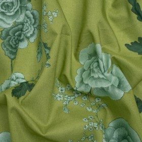 Mood Exclusive Green Gardener’s Gift Cotton Voile Mood Exclusive Green Gardener’s Gift Cotton Voile
