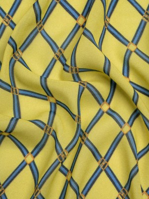 Mood Exclusive Lime Highly Haute Viscose Georgette Mood Exclusive Lime Highly Haute Viscose Georgette