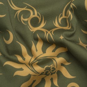 Stretch Cotton Twill Print – Green Classic Tattoo Motifs – Mood Exclusive Totally Starstruck Stretch Cotton Twill Print – Green Classic Tattoo Motifs – Mood Exclusive Totally Starstruck