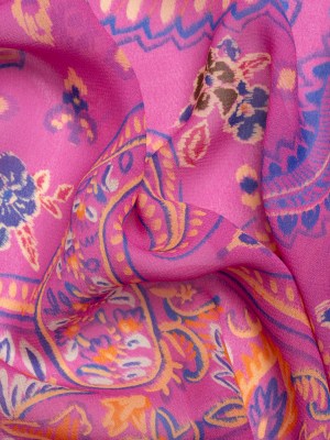 Mood Exclusive Pink Attraction of Pattern Viscose Georgette Mood Exclusive Pink Attraction of Pattern Viscose Georgette