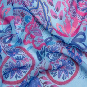 Mood Exclusive Sky Scented Sights Viscose Georgette Mood Exclusive Sky Scented Sights Viscose Georgette