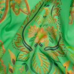 Mood Exclusive Dark Mint Scented Sights Viscose Georgette Mood Exclusive Dark Mint Scented Sights Viscose Georgette