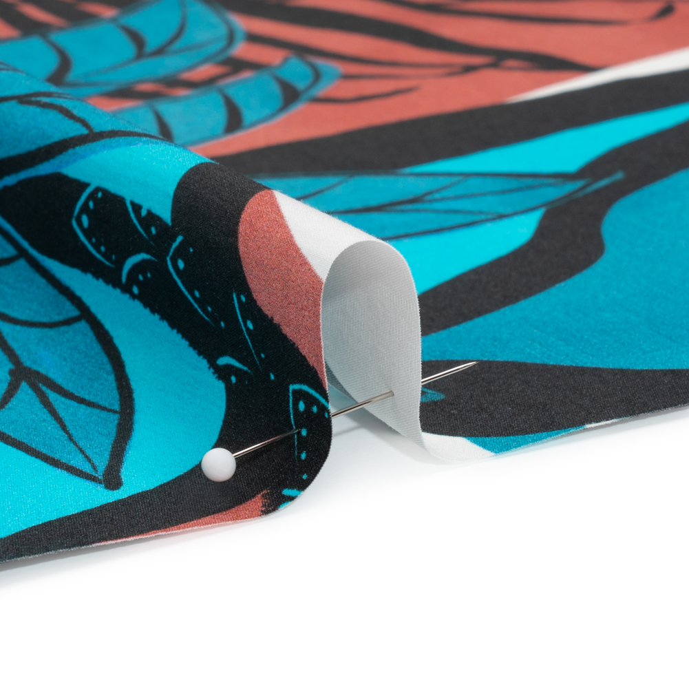 Cotton Poplin Print – Blue Suns and Palm Trees – Mood Exclusive Sun Salutation Cotton Poplin Print – Blue Suns and Palm Trees – Mood Exclusive Sun Salutation