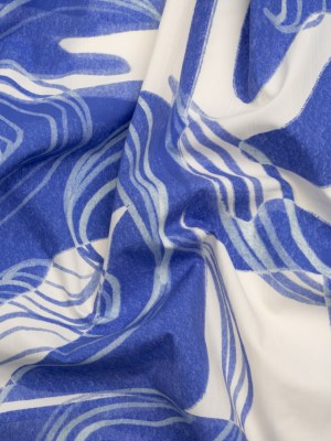 Mood Exclusive Blue Sky Circus Cotton Poplin Mood Exclusive Blue Sky Circus Cotton Poplin