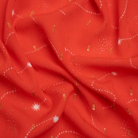 Mood Exclusive Wish for Joy Metallic Dotted Crinkled Viscose Crepe Mood Exclusive Wish for Joy Metallic Dotted Crinkled Viscose Crepe