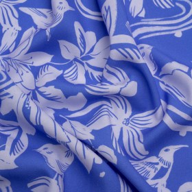 Mood Exclusive Periwinkle Airborne Acoustics Stretch Sustainable Rayon Batiste Mood Exclusive Periwinkle Airborne Acoustics Stretch Sustainable Rayon Batiste