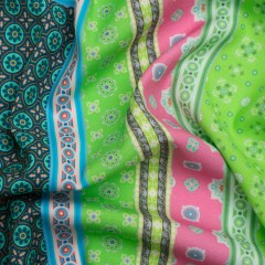 Mood Exclusive Lime Vibrant Views Stretch Sustainable Rayon Batiste Panel Mood Exclusive Lime Vibrant Views Stretch Sustainable Rayon Batiste Panel