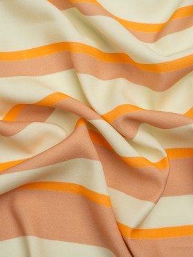 Mood Exclusive Orange Spice Latte Stretch Sustainable Rayon Batiste Mood Exclusive Orange Spice Latte Stretch Sustainable Rayon Batiste