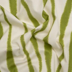 Mood Exclusive Kiwi Zebra Chic Stretch Brushed Cotton Twill Mood Exclusive Kiwi Zebra Chic Stretch Brushed Cotton Twill