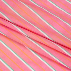 Cotton Voile Print – Flamingo Pink Stripes – Mood Exclusive Pinstriped Party Cotton Voile Print – Flamingo Pink Stripes – Mood Exclusive Pinstriped Party