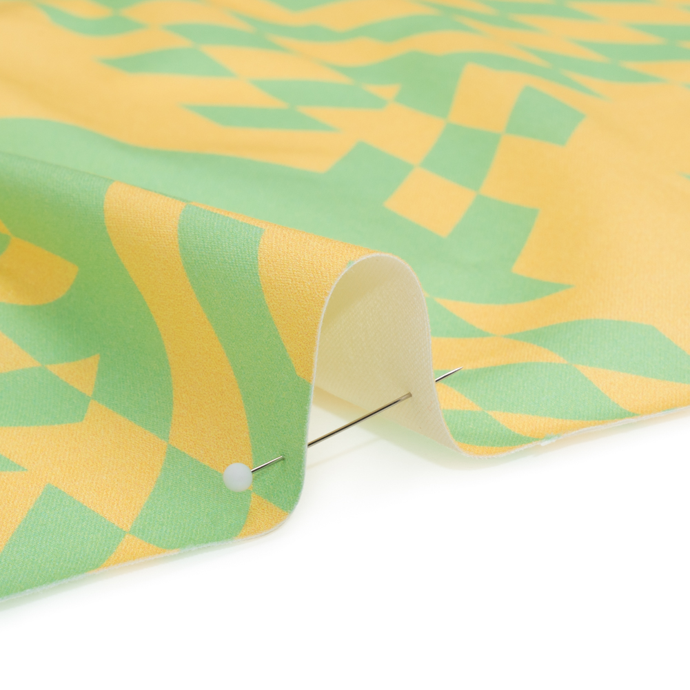 Mood Exclusive Lemon Lime Life Stretch Cotton Sateen Mood Exclusive Lemon Lime Life Stretch Cotton Sateen