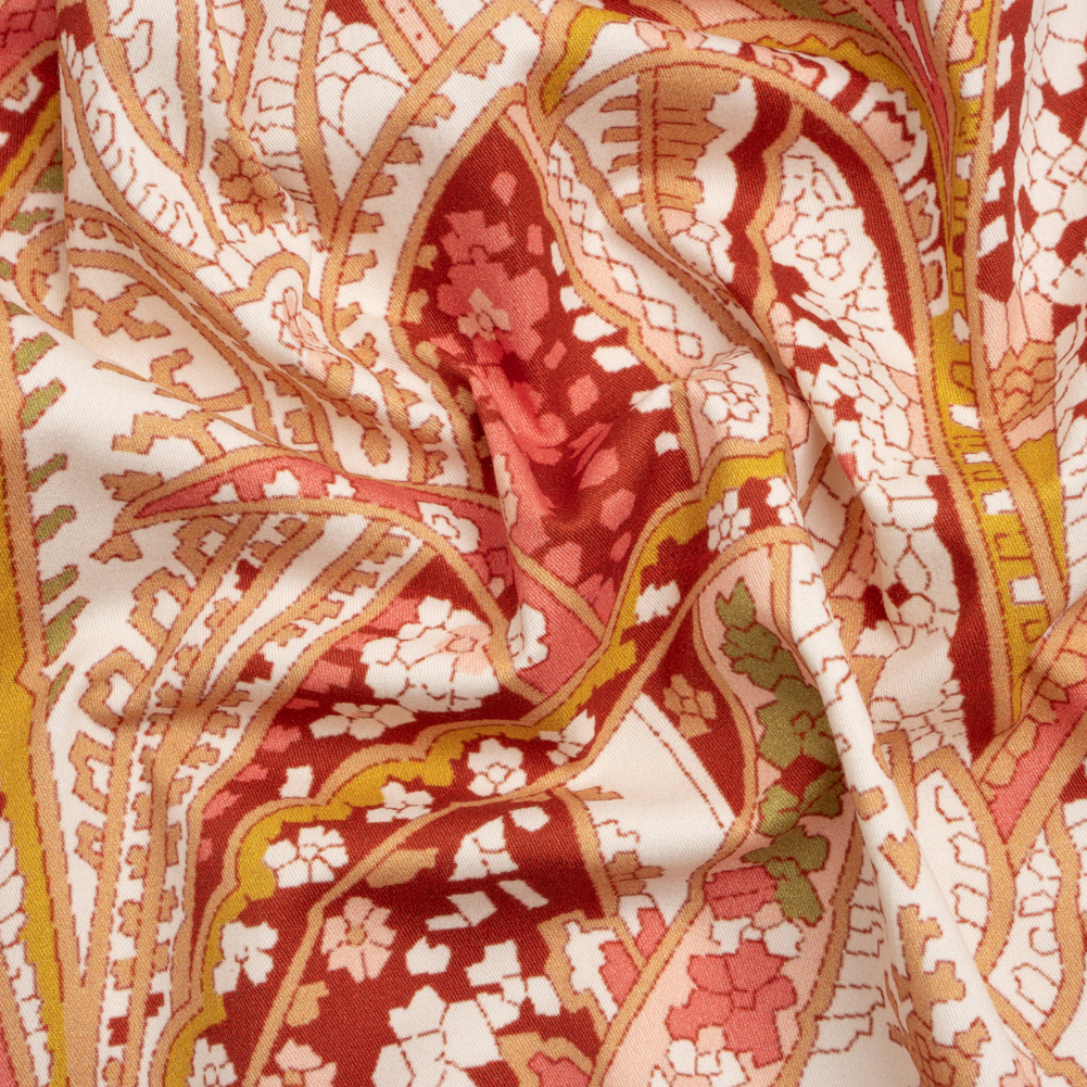 Mood Exclusive Brown Through the Thicket Stretch Brushed Cotton Twill Mood Exclusive Brown Through the Thicket Stretch Brushed Cotton Twill