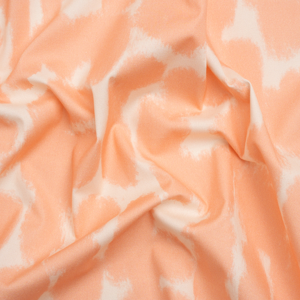 Mood Exclusive Peach Head in the Clouds Stretch Cotton Poplin Mood Exclusive Peach Head in the Clouds Stretch Cotton Poplin
