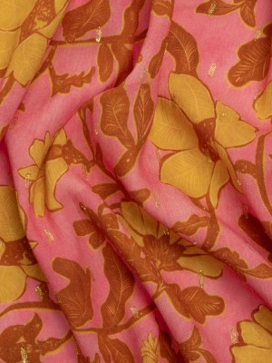Mood Exclusive Sundown Sundae Metallic Dotted Crinkled Viscose Crepe Mood Exclusive Sundown Sundae Metallic Dotted Crinkled Viscose Crepe