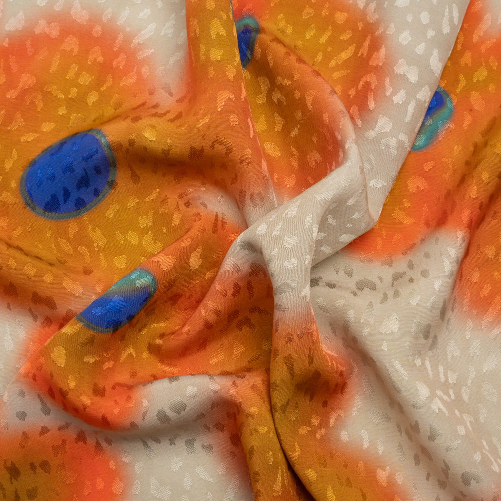 Mood Exclusive Garden Eclipse Sustainable Animal Spots Viscose Jacquard Mood Exclusive Garden Eclipse Sustainable Animal Spots Viscose Jacquard