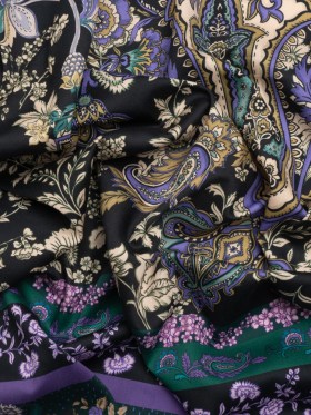 Mood Exclusive Midnight Planting Cotton Voile Panel Mood Exclusive Midnight Planting Cotton Voile Panel