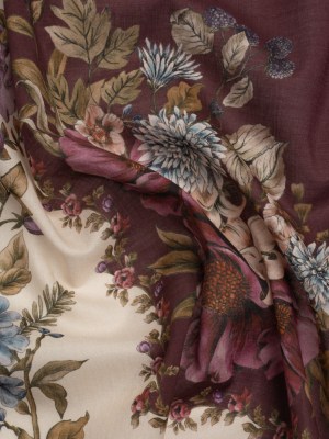 Mood Exclusive Multicolor Mulberry Tapestry Cotton Voile Panel Mood Exclusive Multicolor Mulberry Tapestry Cotton Voile Panel