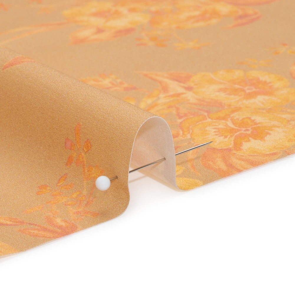 Stretch Cotton Poplin Print – Beige and Yellow Floral – Mood Exclusive Easy Eleanor Stretch Cotton Poplin Print – Beige and Yellow Floral – Mood Exclusive Easy Eleanor