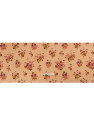 Stretch Cotton Poplin Print – Peach, Pink and Red Floral – Mood Exclusive Powdered Pink Stretch Cotton Poplin Print – Peach, Pink and Red Floral – Mood Exclusive Powdered Pink