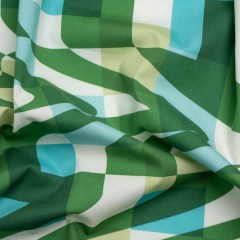 Mood Exclusive Green Game of Haze Stretch Cotton Poplin Mood Exclusive Green Game of Haze Stretch Cotton Poplin