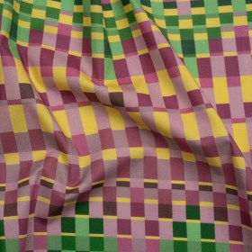 Mood Exclusive Plum Fruit Basket Fete Stretch Cotton Poplin Mood Exclusive Plum Fruit Basket Fete Stretch Cotton Poplin