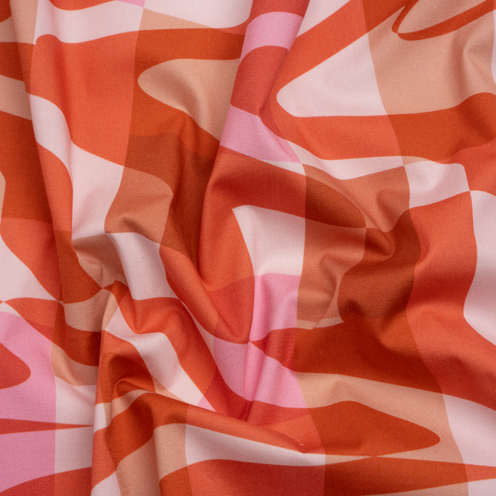 Mood Exclusive Red Game of Haze Stretch Cotton Poplin Mood Exclusive Red Game of Haze Stretch Cotton Poplin