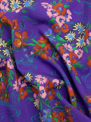 Mood Exclusive Sweets to the Sweet Stretch Polyester Seersucker Mood Exclusive Sweets to the Sweet Stretch Polyester Seersucker