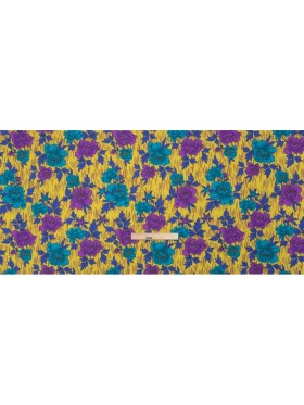 Mood Exclusive Yellow Through the Rain Stretch Polyester Seersucker Mood Exclusive Yellow Through the Rain Stretch Polyester Seersucker