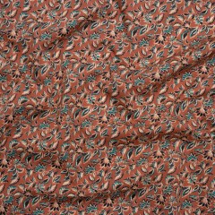 Cotton Poplin Print – Burnt Orange and Teal Leaves – Mood Exclusive Cranberry Corral Cotton Poplin Print – Burnt Orange and Teal Leaves – Mood Exclusive Cranberry Corral