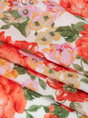 Mood Exclusive Flower Fling Cotton Voile Mood Exclusive Flower Fling Cotton Voile