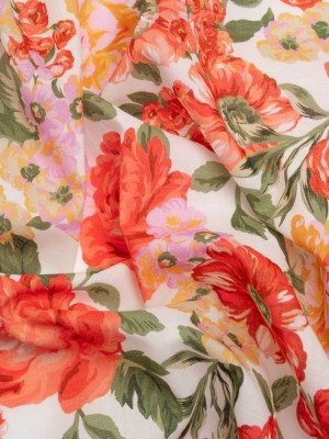 Mood Exclusive Flower Fling Cotton Voile Mood Exclusive Flower Fling Cotton Voile