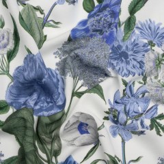 Mood Exclusive Indigo Gathering Sustainable Viscose and Linen Woven Mood Exclusive Indigo Gathering Sustainable Viscose and Linen Woven