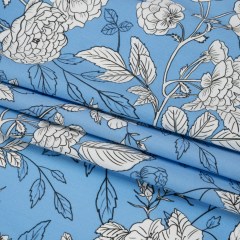 Mood Exclusive Budding Peonies Cotton Poplin Mood Exclusive Budding Peonies Cotton Poplin