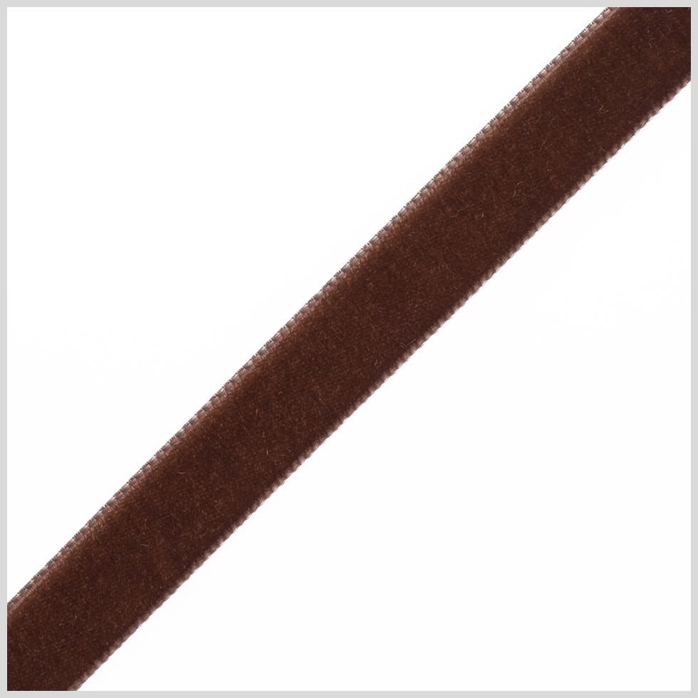 0.625″ Brown Nylon Velvet Ribbon 0.625″ Brown Nylon Velvet Ribbon