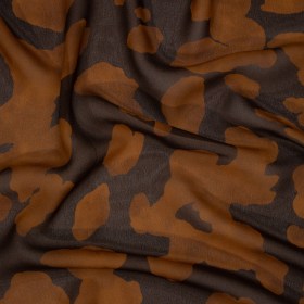 Mood Exclusive Brown Clouded Kingdom Viscose Georgette Mood Exclusive Brown Clouded Kingdom Viscose Georgette