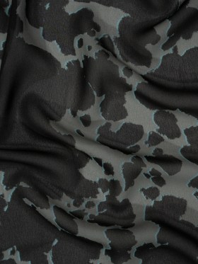 Mood Exclusive Gray Back to Zanzibar Viscose Georgette Mood Exclusive Gray Back to Zanzibar Viscose Georgette