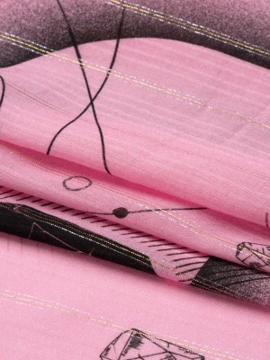 Mood Exclusive Pink Tour de Quartz Metallic Pinstriped Viscose Dobby Mood Exclusive Pink Tour de Quartz Metallic Pinstriped Viscose Dobby