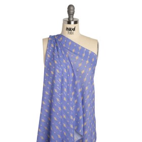 Mood Exclusive Little Star Metallic Pinstriped Viscose Dobby Mood Exclusive Little Star Metallic Pinstriped Viscose Dobby