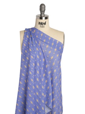 Mood Exclusive Little Star Metallic Pinstriped Viscose Dobby Mood Exclusive Little Star Metallic Pinstriped Viscose Dobby