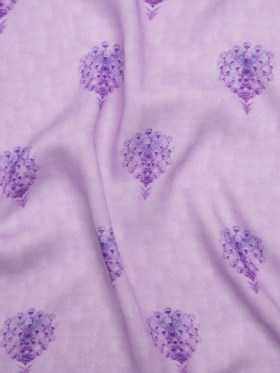 Mood Exclusive Lavender Topiary Lane Viscose Crepe Mood Exclusive Lavender Topiary Lane Viscose Crepe