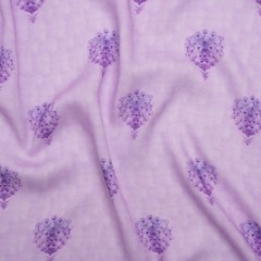 Mood Exclusive Lavender Topiary Lane Viscose Crepe Mood Exclusive Lavender Topiary Lane Viscose Crepe