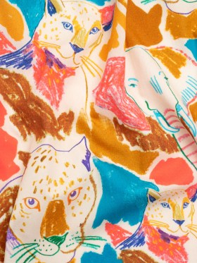 Mood Exclusive Jungle Draw Cotton Poplin Mood Exclusive Jungle Draw Cotton Poplin