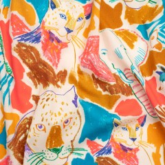 Mood Exclusive Jungle Draw Cotton Poplin Mood Exclusive Jungle Draw Cotton Poplin